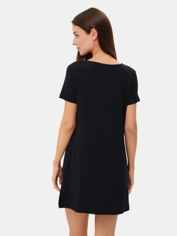 Short Sleeve Short Bamboo Sleepshirt - Image 14
