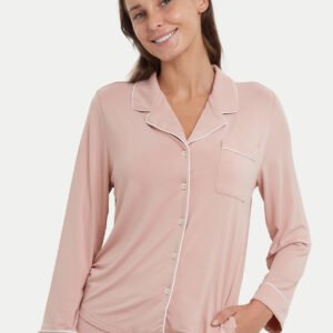 Long Sleeve Bamboo Pajama Shirt