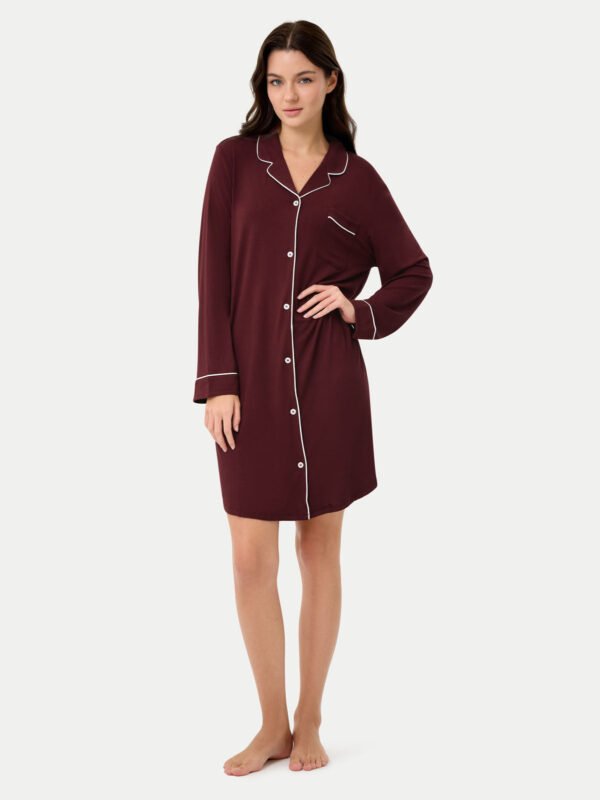 Bamboo Pajama Nightshirt - Image 18