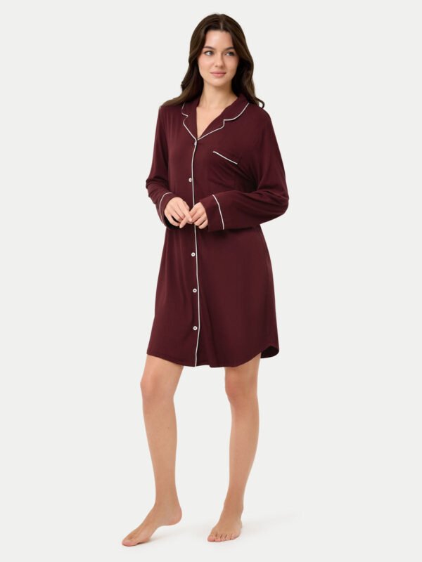 Bamboo Pajama Nightshirt - Image 17