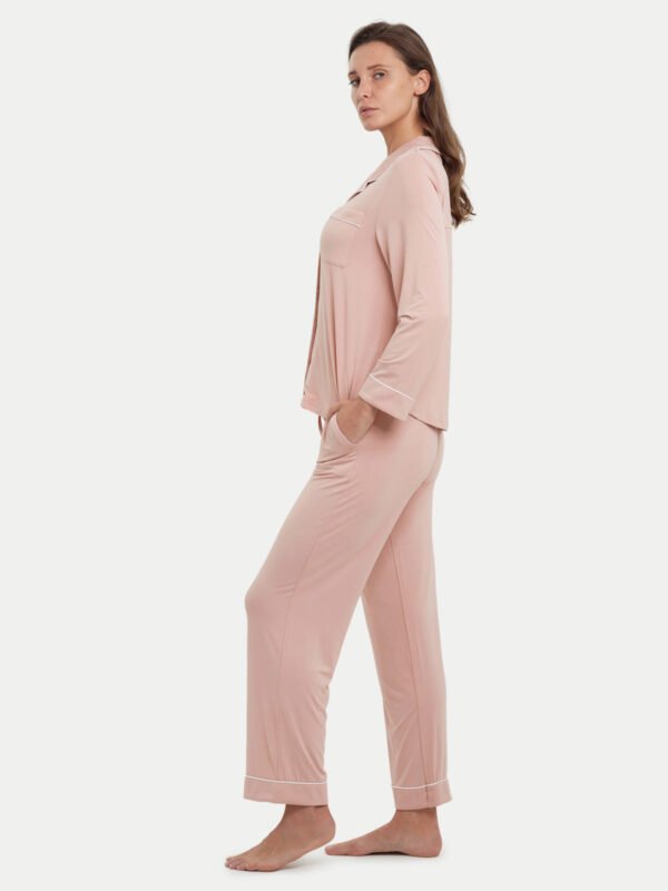 Long Sleeve Bamboo Pajama Shirt - Image 4