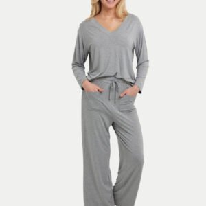 Long Sleeve Bamboo Slouchy PJs Set
