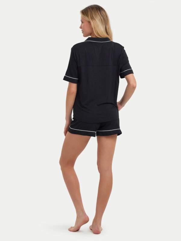 Short Sleeve Bamboo Pajama Set - Image 5