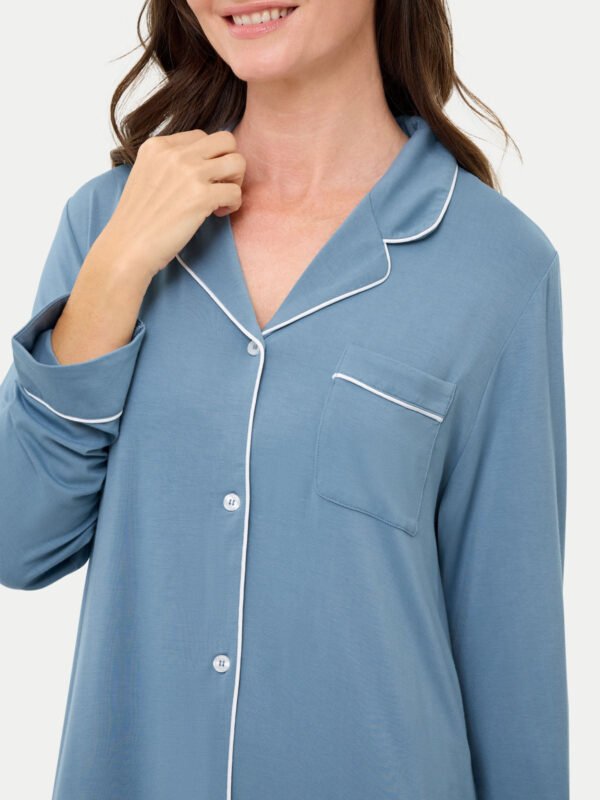 Bamboo Pajama Nightshirt - Image 4