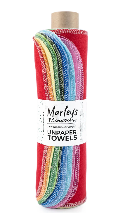 Rainbow Rolled Unpaper® Towels